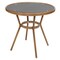 Flash Furniture Marseille French Bistro 31.5in. Table, Black Textilene, Glass Top w/2 Stack Chairs - Natural Frame SDA-AD641011-80-2107-BK-NAT-GG - alternate 10